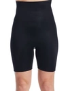 Spanx Women's Power Conceal-her High-waisted Mid-thigh Short In Very Black