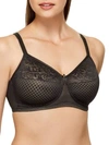 Wacoal Visual Effects Minimizer Bra In Black