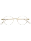 Lgr L.g.r Round Frame Glasses - Neutrals In 大地色