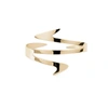 EKRIA Ziggy Cuff Shiny Yellow Gold