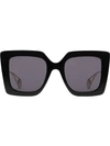 GUCCI SQUARE-FRAME SUNGLASSES