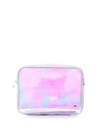 STEPHANIE JOHNSON Miami White Jumbo Zip Cosmetic Bag