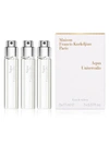 MAISON FRANCIS KURKDJIAN 3-PIECE AQUA UNIVERSALIS EAU DE TOILETTE REFILL SET/0.37OZ,400089802348