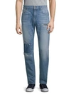 7 FOR ALL MANKIND Adrien Slim-Fit Distressed Jeans