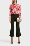 Isabel Marant Nyree Cropped Cotton-blend Flared Pants In Black