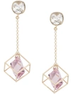 ATELIER SWAROVSKI NOSTALGIA PENDANT DROP EARRINGS BY MARY KATRANTZOU