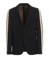 FENDI JERSEY BLAZER LOGO STRIPE,10807581