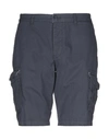 Ransom Bermudas In Dark Blue