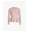 TED BAKER PEPLUM KNITTED JUMPER