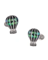 JAN LESLIE HOT AIR BALLOON CUFFLINKS,PROD143710025