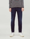 7 FOR ALL MANKIND 7 FOR ALL MANKIND MENS DEEP BLUE SLIMMY TAPERED LUXE PERFORMANCE PLUS SLIM-FIT TAPERED JEANS,13482272
