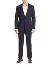 CALVIN KLEIN Extra Slim Fit Solid Wool Suit