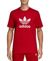 Adidas Originals Adicolour Classics Trefoil T-shirt In Red