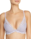 Natori Feathers Underwire Contour Bra In Purple Rose