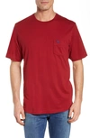 Tommy Bahama 'new Bali Sky' Original Fit Crewneck Pocket T-shirt In Plum Raisin