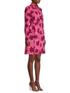 KATE SPADE WOMEN'S BUBBLE DOT SMOCKED-BACK A-LINE SHIRT DRESS,0400010410338