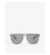 BVLGARI BV5048K PILOT-FRAME POLARISED SUNGLASSES,13660180