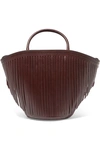 TRADEMARK FRINGED LEATHER TOTE