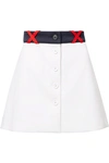 MIU MIU PONTE MINI SKIRT