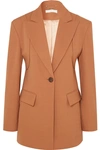 CHLOÉ WOOL-BLEND TWILL BLAZER