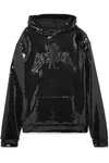 DUNDAS SEQUINED COTTON-JERSEY HOODIE
