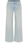 SIMON MILLER W006 CROPPED HIGH-RISE WIDE-LEG JEANS