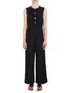 TORY BURCH OVERALLS WITH RUCHES,10808476