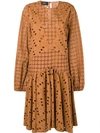ROCHAS BRODERIE ANGLAISE DRESS