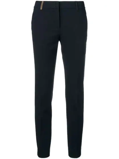 Peserico Slim-fit Trousers - 蓝色 In Blue