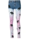 Philipp Plein Aloha Plein Skinny Jeans In Blue