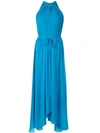 SALONI SLEEVELESS FLARED MAXI DRESS