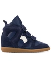 ISABEL MARANT BUCKEE WEDGE SNEAKERS