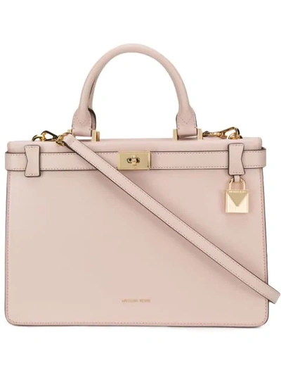 Michael Kors Collection Leather Tote Bag - 粉色 In Pink