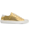 SAINT LAURENT SAINT LAURENT BEDFORD SNEAKERS - 金色