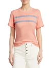 ELIZABETH AND JAMES STRIPED COTTON TEE,0400099746000