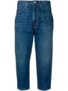 LEVI'S HIGH RISE CROPPED JEANS