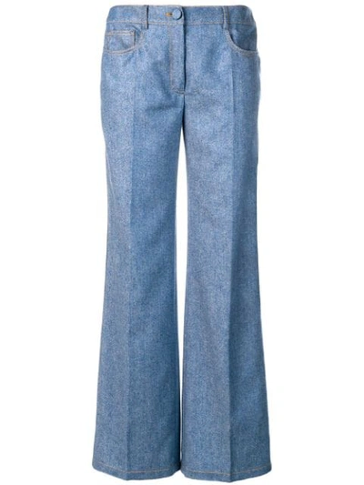Agnona Flared Jeans - 蓝色 In Blue