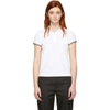 Moncler Cotton Short-sleeve Polo Shirt In White