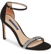 STUART WEITZMAN NUDISTSONG ANKLE STRAP SANDAL,NUDISTSO