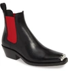CALVIN KLEIN 205W39NYC CLAIRE WESTERN CHELSEA BOOT,J0695