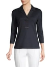 LAFAYETTE 148 MAGDA COTTON TOP,400010352911