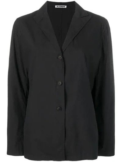 Pre-owned Jil Sander Vintage 1990's Single-breasted Jacket In Grey