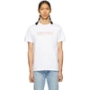 APC A.P.C. WHITE TOUITRONIC T-SHIRT