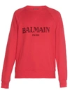 BALMAIN COTTON SWEATSHIRT,10808818