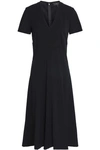 DEREK LAM DEREK LAM WOMAN PLEATED CADY DRESS BLACK,3074457345619655288