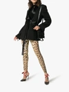 MOSCHINO MOSCHINO LEGGINGS MIT LEOPARDEN-PRINT,0381050313339640