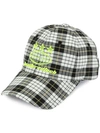 JUUNJ TARTAN BASEBALL CAP