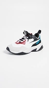 Puma Thunder Rive Dr Glacier Sneakers In Glacier Grey/barbados Cherry