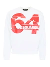 DSQUARED2 64 LOGO SWEATSHIRT,10809002