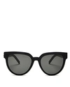 SAINT LAURENT WOMEN'S CAT EYE SUNGLASSES, 57MM,SL M28003